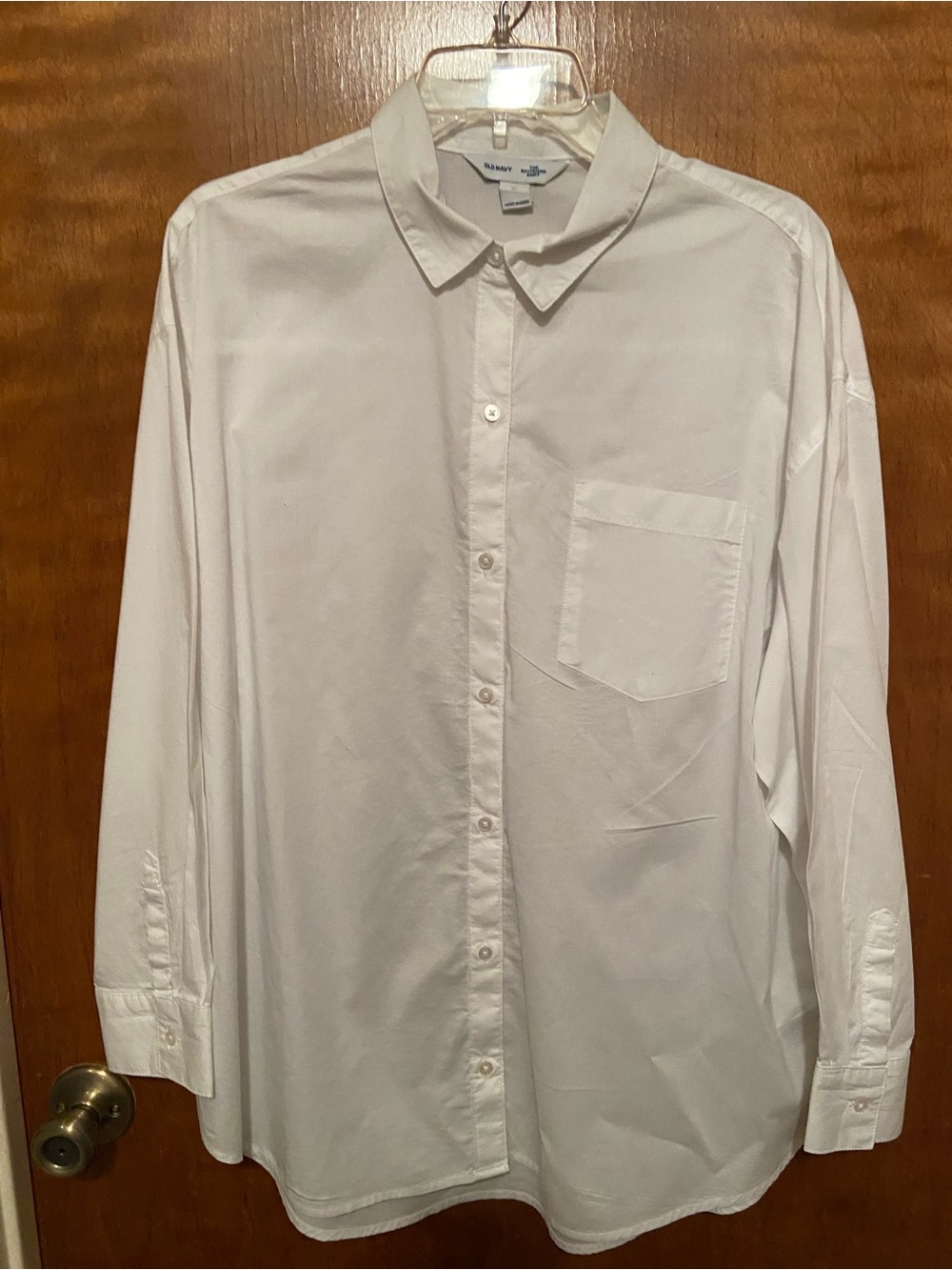 NWOT Old Navy Boyfriend Button Down Shirt